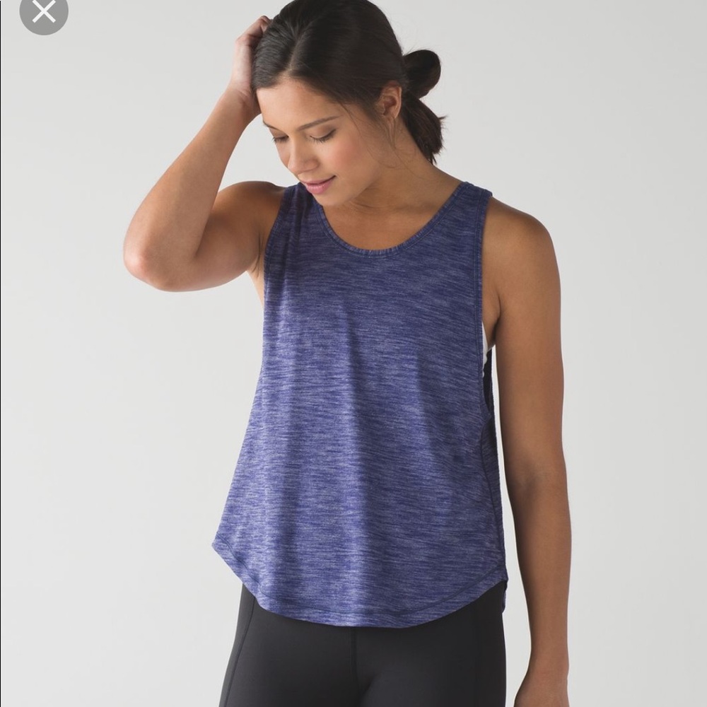 lululemon Rush Hour Tank Blue 4
